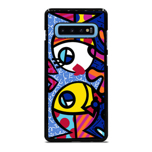 ROMERO BRITTO FISH LOVE Samsung Galaxy S10 Plus Case Cover ROMERO BRITTO FISH LOVE Samsung Galaxy S10 Plus Case Cover