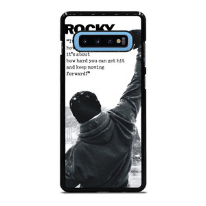 ROCKY BALBOA QUOTES Samsung Galaxy S10 Plus Case Cover ROCKY BALBOA QUOTES Samsung Galaxy S10 Plus Case Cover