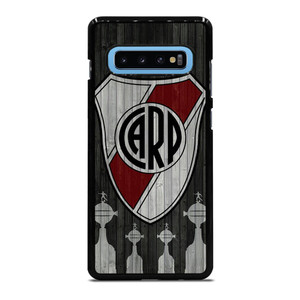 RIVER PLATE EL MAS GRANDE WOODEN LOGO Samsung Galaxy S10 Plus Case Cover