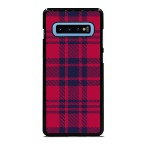 RED BLUE TARTAN PLAID PATTERN Samsung Galaxy S10 Plus Case Cover RED BLUE TARTAN PLAID PATTERN Samsung Galaxy S10 Plus Case Cover