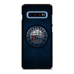 PHILADELPHIA 76ERS METAL LOGO Samsung Galaxy S10 Plus Case Cover
