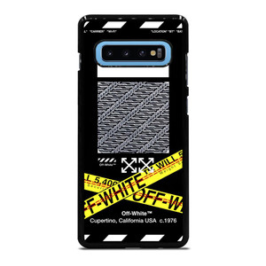 OFF WHITE X BATIK Samsung Galaxy S10 Plus Case Cover