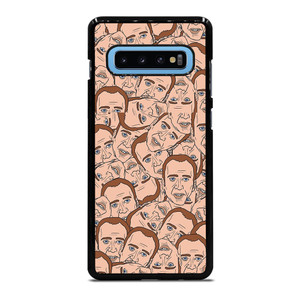 NICOLAS CAGE CARTOON COLLAGE Samsung Galaxy S10 Plus Case Cover