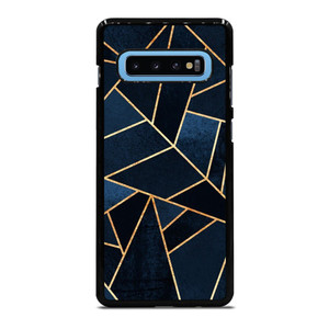 NAVY STONE CERAMIC ABSTRACT Samsung Galaxy S10 Plus Case Cover