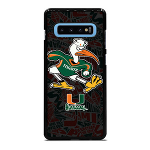 MIAMI HURRICANES UM FOOTBALL Samsung Galaxy S10 Plus Case Cover MIAMI HURRICANES UM FOOTBALL Samsung Galaxy S10 Plus Case Cover
