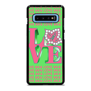 LOVE AKA PINK AND GREEN Samsung Galaxy S10 Plus Case Cover