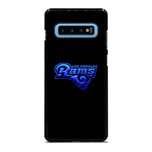 LOS ANGELES RAMS NEON BLUE LOGO Samsung Galaxy S10 Plus Case Cover