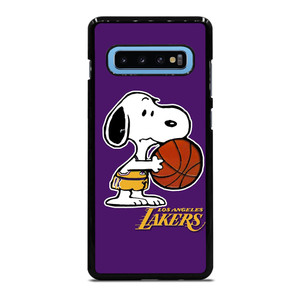 LA LAKERS BASKETBALL SNOOPY Samsung Galaxy S10 Plus Case Cover