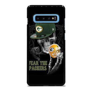 GREEN BAY PACKERS SKULL Samsung Galaxy S10 Plus Case Cover GREEN BAY PACKERS SKULL Samsung Galaxy S10 Plus Case Cover