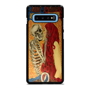 GRATEFUL DEAD KISSING SKELETON Samsung Galaxy S10 Plus Case Cover GRATEFUL DEAD KISSING SKELETON Samsung Galaxy S10 Plus Case Cover