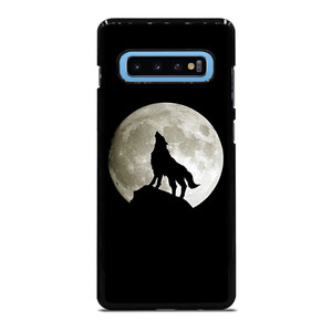 FULL MOON WOLF SILHOUETTE Samsung Galaxy S10 Plus Case Cover FULL MOON WOLF SILHOUETTE Samsung Galaxy S10 Plus Case Cover