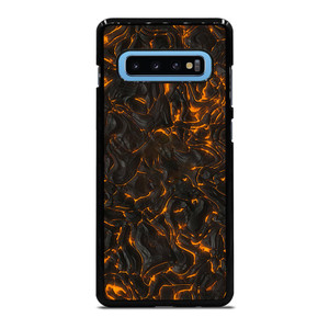 FIRE AND LAVA TEXTURES Samsung Galaxy S10 Plus Case Cover FIRE AND LAVA TEXTURES Samsung Galaxy S10 Plus Case Cover