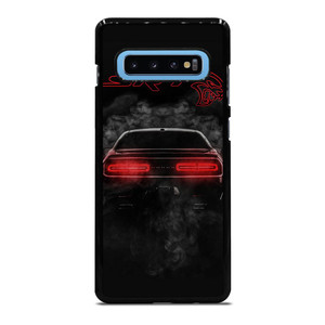 DODGE SRT CHALLENGER HELLCAT BLACK Samsung Galaxy S10 Plus Case Cover DODGE SRT CHALLENGER HELLCAT BLACK Samsung Galaxy S10 Plus Case Cover