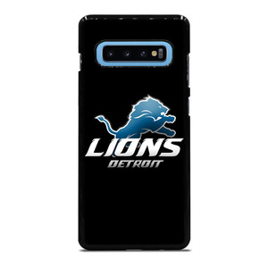 DETROIT LIONS BLACK Samsung Galaxy S10 Plus Case Cover DETROIT LIONS BLACK Samsung Galaxy S10 Plus Case Cover