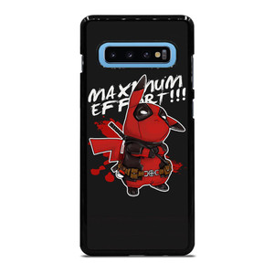 DEADPOOL POKEMON PIKACHU ART Samsung Galaxy S10 Plus Case Cover