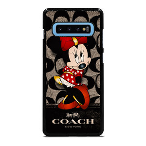 CUTE COACH MINNIE MOUSE Samsung Galaxy S10 Plus Case Cover CUTE COACH MINNIE MOUSE Samsung Galaxy S10 Plus Case Cover