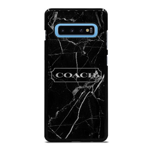 COACH NEW YORK SILVER MARBLE Samsung Galaxy S10 Plus Case Cover COACH NEW YORK SILVER MARBLE Samsung Galaxy S10 Plus Case Cover