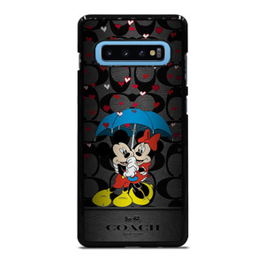 COACH NEW YORK MICKEY MINNIE MOUSE UMBRELLA Samsung Galaxy S10 Plus Case Cover