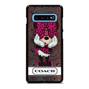 COACH NEW YORK MINNIE MOUSE CUTE Samsung Galaxy S10 Plus Case Cover