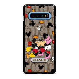 COACH MICKEY MINNIE MOUSE KISS Samsung Galaxy S10 Plus Case Cover COACH MICKEY MINNIE MOUSE KISS Samsung Galaxy S10 Plus Case Cover