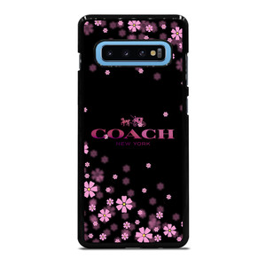 COACH FLOWERS PURPLE Samsung Galaxy S10 Plus Case Cover