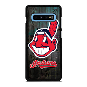 CLEVELAND INDIANS WOODEN LOGO Samsung Galaxy S10 Plus Case Cover CLEVELAND INDIANS WOODEN LOGO Samsung Galaxy S10 Plus Case Cover