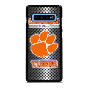 CLEMSON TIGERS METAL LOGO Samsung Galaxy S10 Plus Case Cover