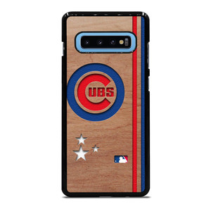 CHICAGO CUBS UBS MLB WOODEN LOGO Samsung Galaxy S10 Plus Case Cover CHICAGO CUBS UBS MLB WOODEN LOGO Samsung Galaxy S10 Plus Case Cover