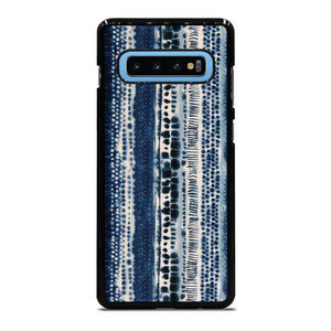 BLUE STRETCHED CHIFFON FABRIC Samsung Galaxy S10 Plus Case Cover