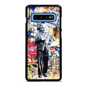 BANKSY EINSTEIN GRAFFITI Samsung Galaxy S10 Plus Case Cover