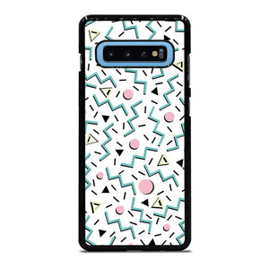 BACK TO 80S PATTERN Samsung Galaxy S10 Plus Case Cover