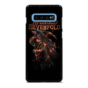 AVENGED SEVENFOLD RACK BAND LOGO Samsung Galaxy S10 Plus Case Cover AVENGED SEVENFOLD RACK BAND LOGO Samsung Galaxy S10 Plus Case Cover