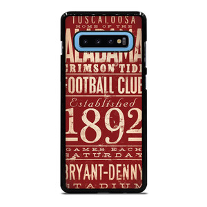 ALABAMA CRIMSON TIDE FOOTBALL CLUB 1892 Samsung Galaxy S10 Plus Case Cover ALABAMA CRIMSON TIDE FOOTBALL CLUB 1892 Samsung Galaxy S10 Plus Case Cover