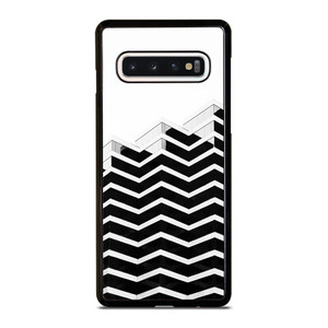 ZIG ZAG HALF PATTERN Samsung Galaxy S10 Case Cover ZIG ZAG HALF PATTERN Samsung Galaxy S10 Case Cover