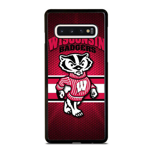 WISCONSIN BADGER FOOTBALL LOGO 2 Samsung Galaxy S10 Case Cover WISCONSIN BADGER FOOTBALL LOGO 2 Samsung Galaxy S10 Case Cover