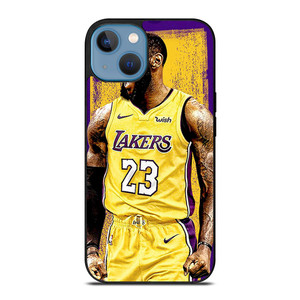 LEBRON JAMES LA LAKERS ART iPhone 13 Case Cover