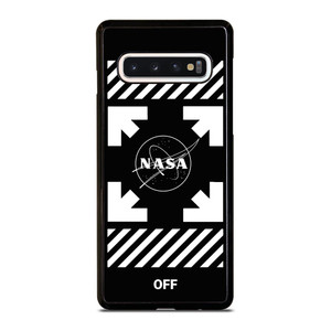 WHITE NASA OFF Samsung Galaxy S10 Case Cover WHITE NASA OFF Samsung Galaxy S10 Case Cover