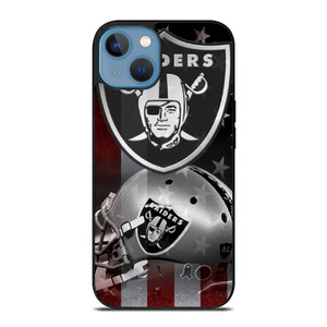 LAS VEGAS RAIDERS HELMET USA FLAG iPhone 13 Case Cover