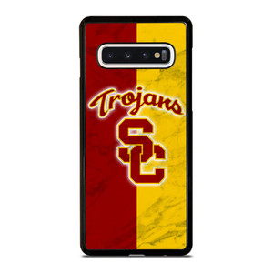 USC TROJANS LOGO MARBLE Samsung Galaxy S10 Case Cover