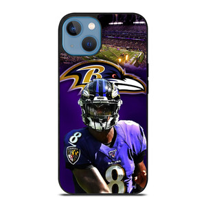 LAMAR JACKSON NFL BALTIMORE RAVENS iPhone 13 Case Cover LAMAR JACKSON NFL BALTIMORE RAVENS iPhone 13 Case Cover
