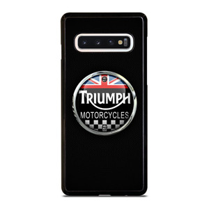 TRIUMPH BRITISH MOTORCYCLES 2 Samsung Galaxy S10 Case Cover TRIUMPH BRITISH MOTORCYCLES 2 Samsung Galaxy S10 Case Cover