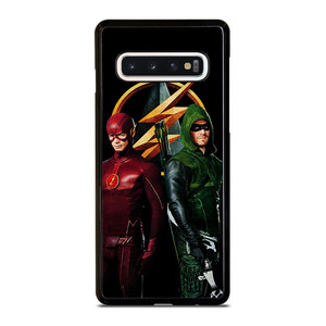THE FLASH VS GREEN ARROW DC Samsung Galaxy S10 Case Cover