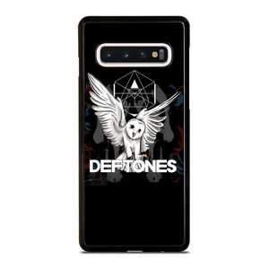 THE DEFTONES BAND LOGO Samsung Galaxy S10 Case Cover THE DEFTONES BAND LOGO Samsung Galaxy S10 Case Cover