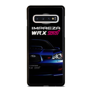 SUBARU IMPREZA WRX STI BLUE CAR Samsung Galaxy S10 Case Cover