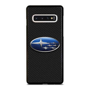 SUBARU CARBON LOGO Samsung Galaxy S10 Case Cover SUBARU CARBON LOGO Samsung Galaxy S10 Case Cover