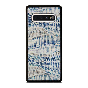 STRETCHED WAVY CHIFFON FABRIC Samsung Galaxy S10 Case Cover
