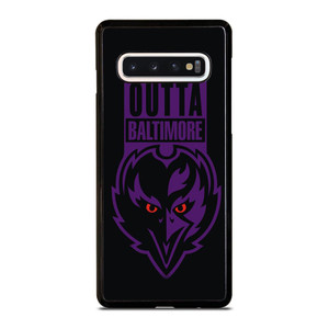 STRAIGHT OUTTA BALTIMORE BALTIMORE RAVENS Samsung Galaxy S10 Case Cover STRAIGHT OUTTA BALTIMORE BALTIMORE RAVENS Samsung Galaxy S10 Case Cover