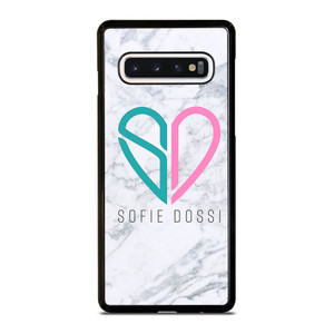 SOFIE DOSSI MARBELE LOGO Samsung Galaxy S10 Case Cover