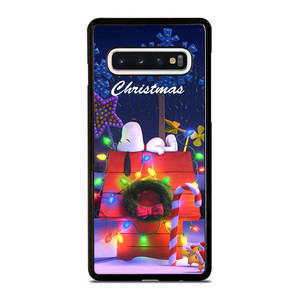SNOOPY MERRY CHRISTMAS Samsung Galaxy S10 Case Cover SNOOPY MERRY CHRISTMAS Samsung Galaxy S10 Case Cover