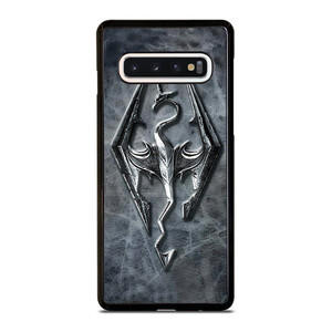 SKYRIM LOGO ELDER SCROLLS Samsung Galaxy S10 Case Cover SKYRIM LOGO ELDER SCROLLS Samsung Galaxy S10 Case Cover